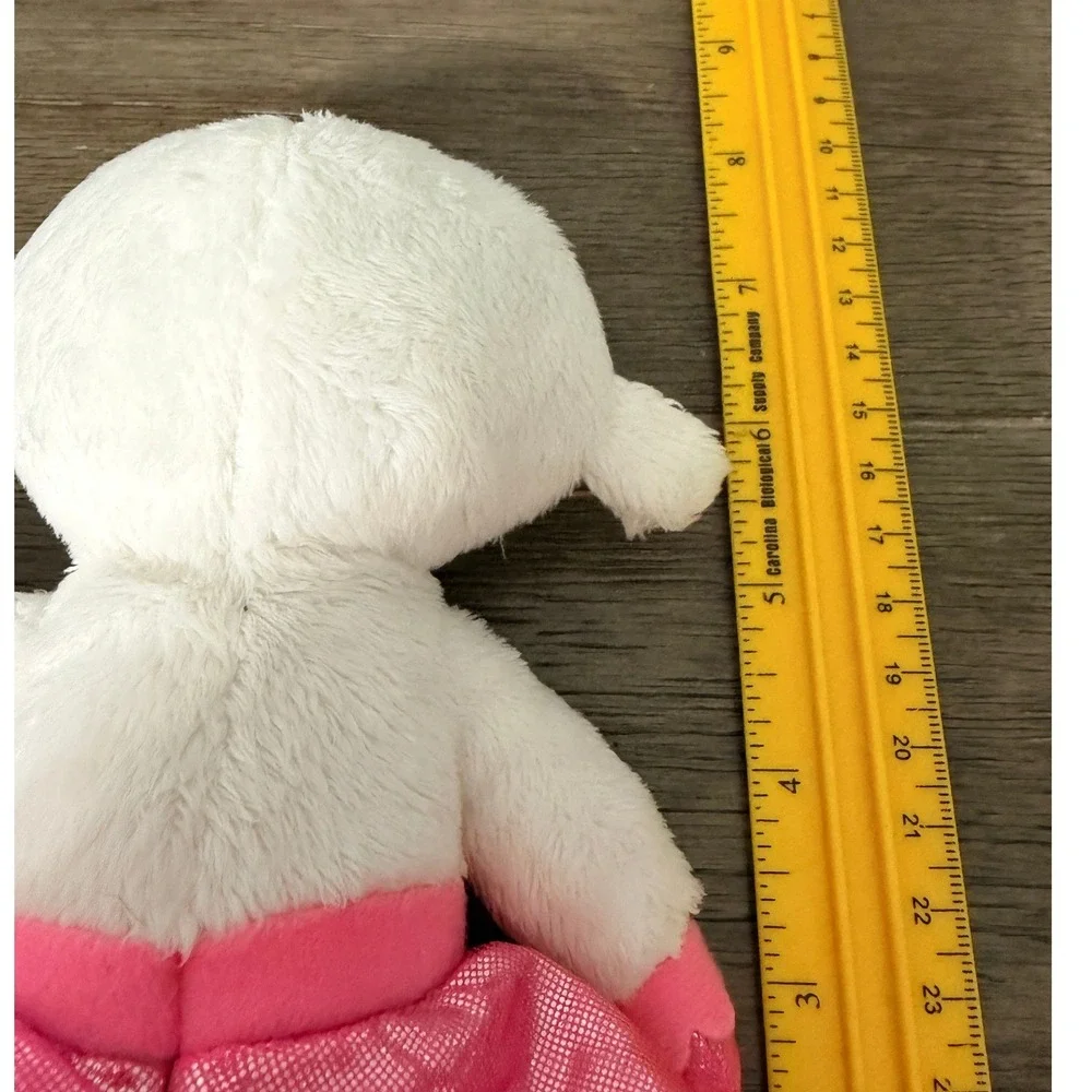 Ty Disney Doc McStuffins Lambie Plush Beanie Baby Pink Tutu Stuffed Animal